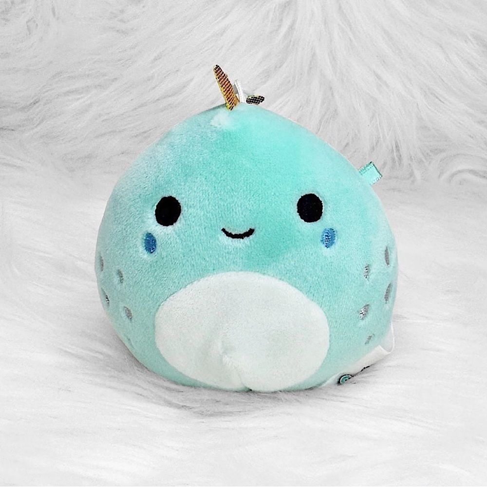 NWOT Chet the Iguana squishmallow clip !!